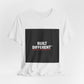 Built Different T-Shirt — Bold Graphic Tee with Contrasting Black Box and Red Accent
